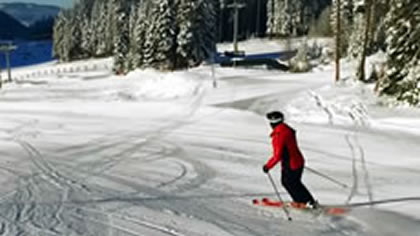 Skiing with Nancy Greene