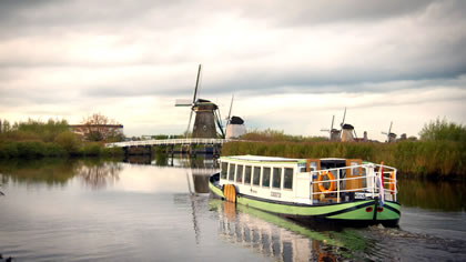 Privileged Access &ndash; Kinderdijk by Vintage Barge